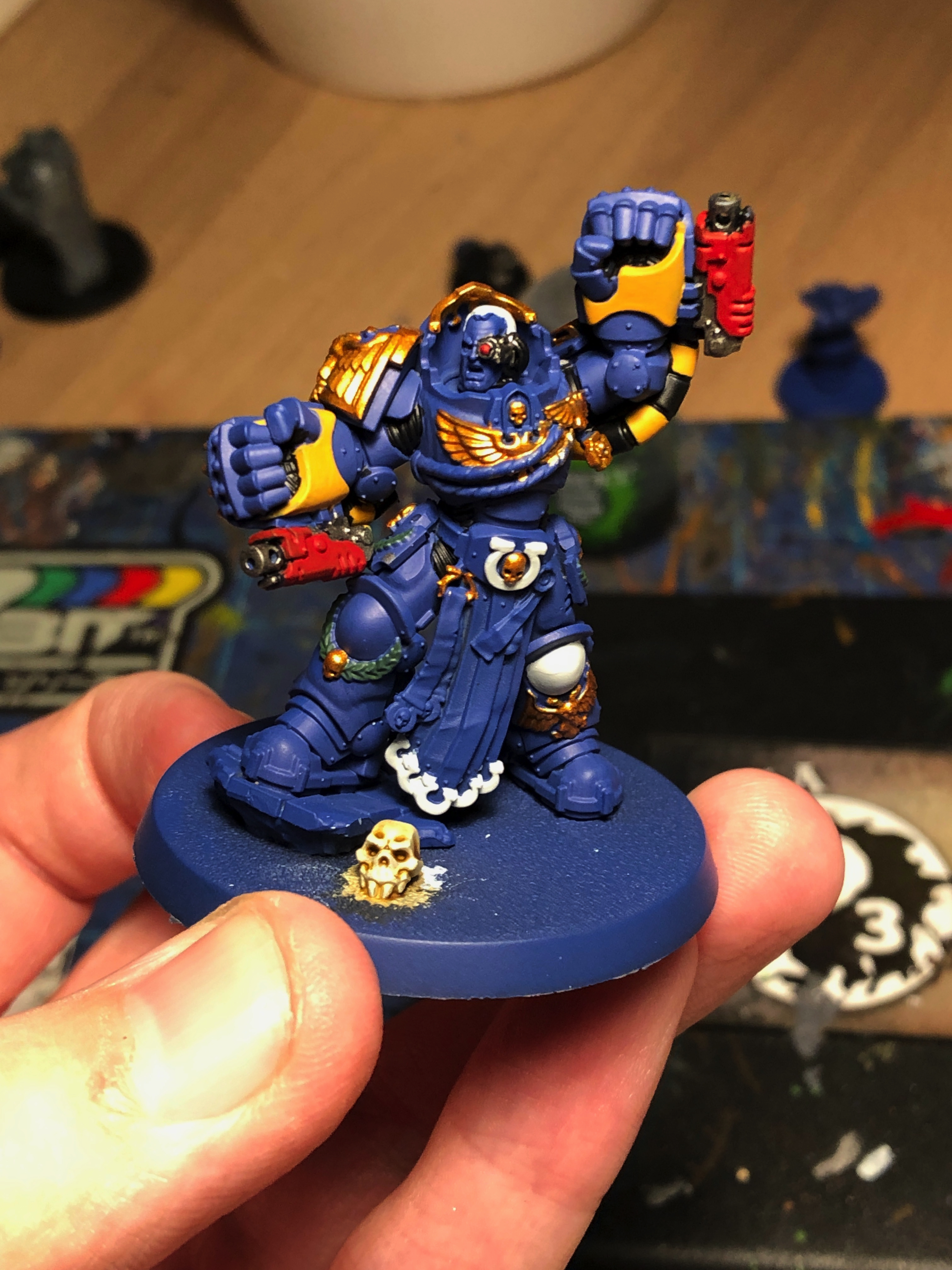 Marneus Calgar WIP Credit: SRM