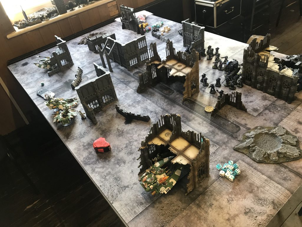 Already looking a bit bare