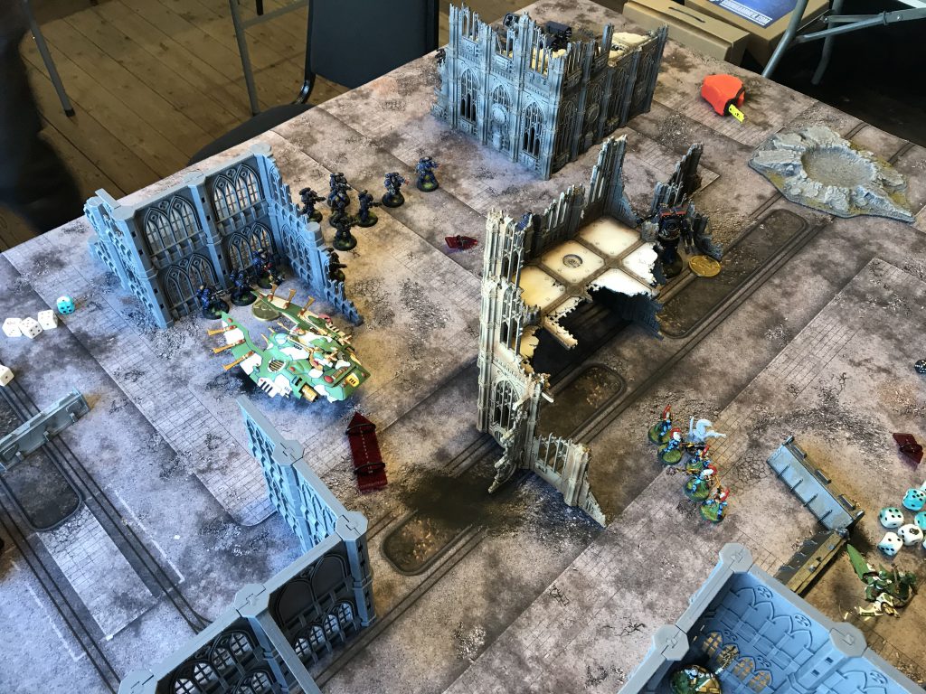 Space Marines move to mop-up mode