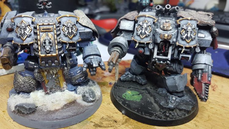 Beanith's Space Wolf Dreadnoughts