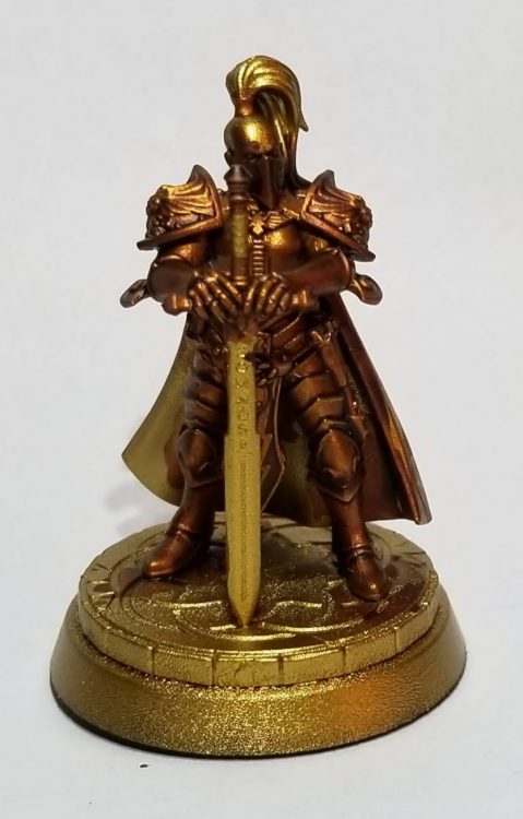 Sister of Silence Primed Retributor Gold and Washed with Gor Grunta Fur by Crab-stuffed Mushrooms