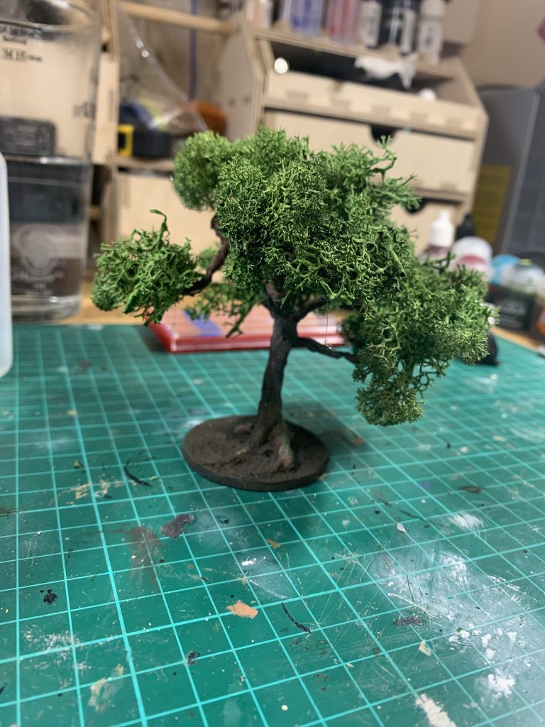 Scratch built tree. Credit: Mike Bettle-Shaffer