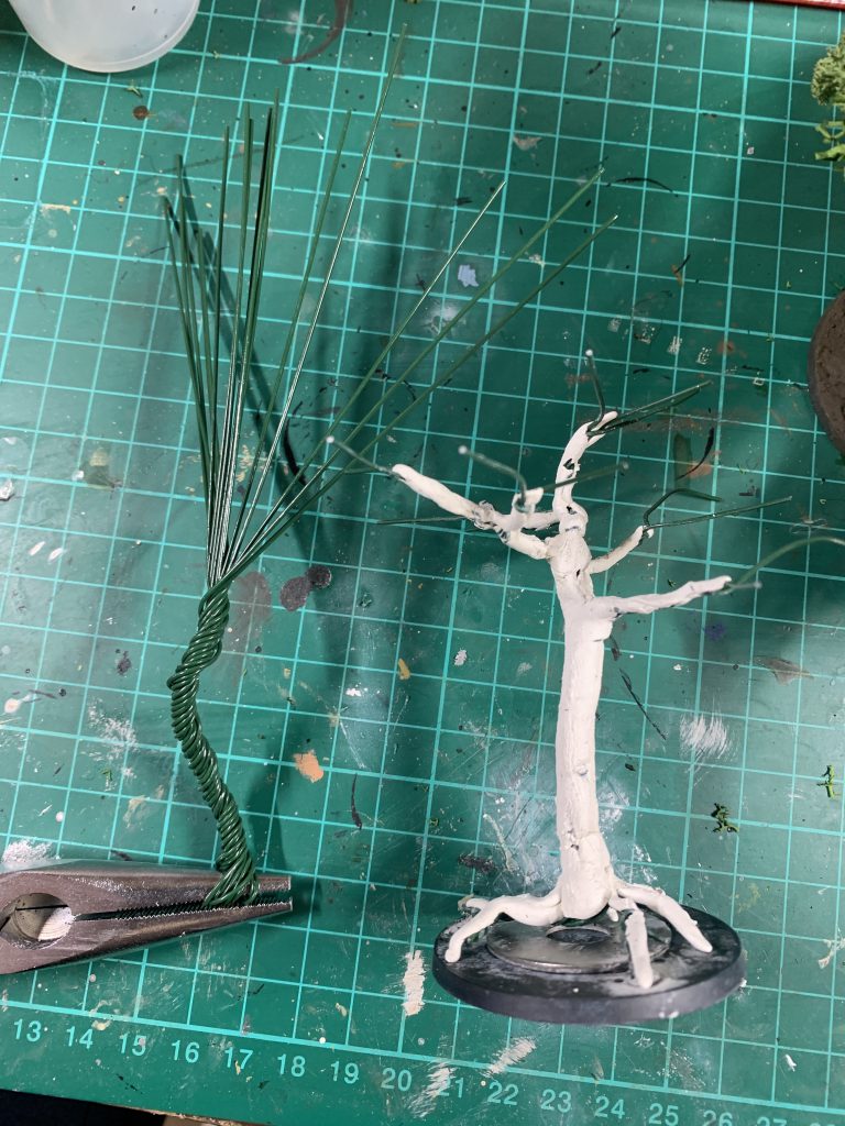 Scratch built tree. Credit: Mike Bettle-Shaffer
