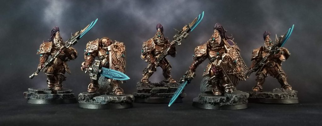 Adeptus Custodes Custodian Guard by Crab-stuffed Mushrooms