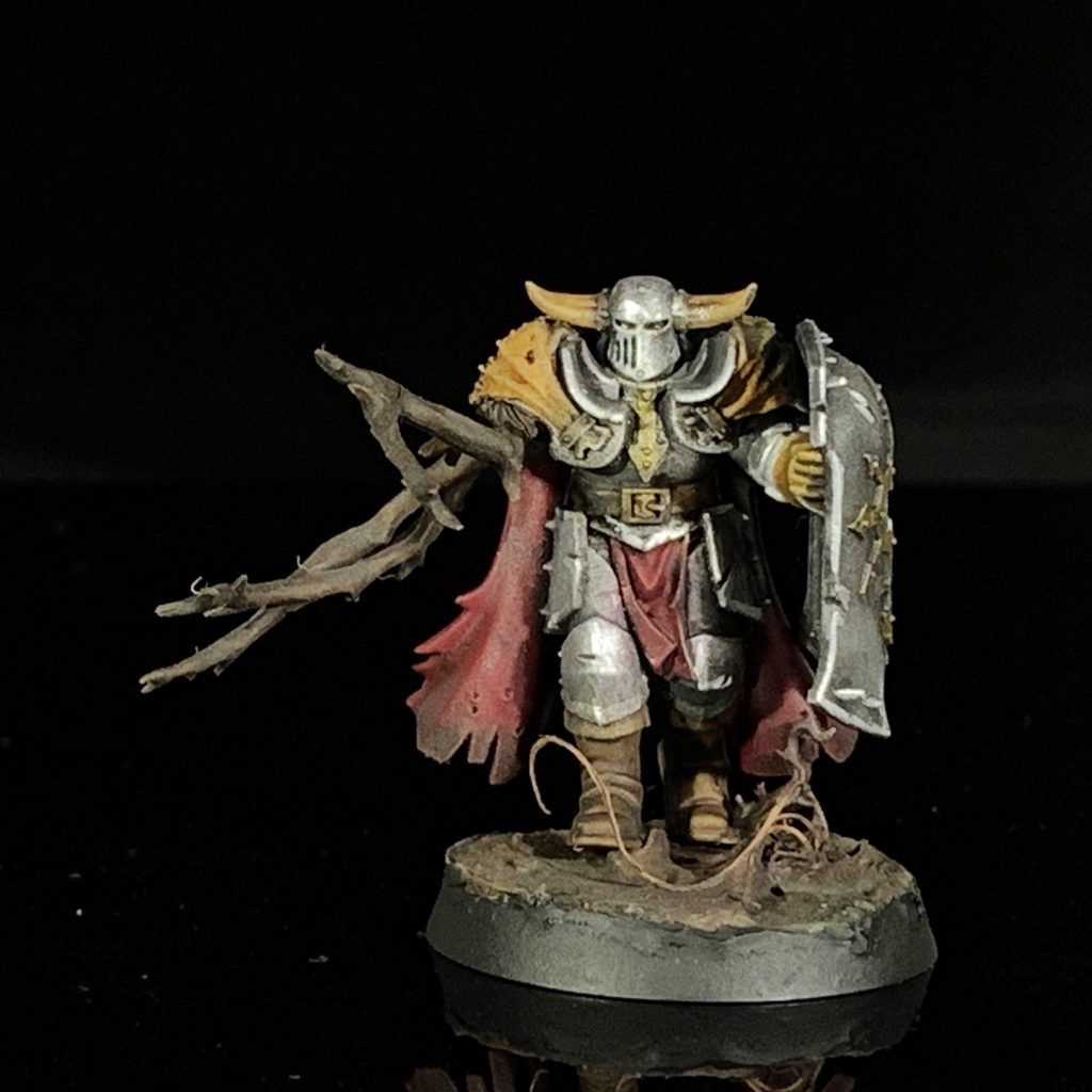 Slaves to Darkness Chaos Warrior. Credit Mike Bettle-Shaffer