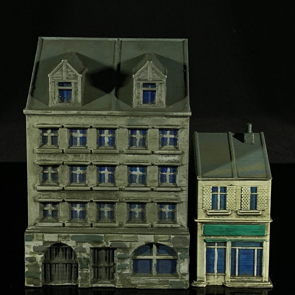 European buildings in 15mm scale. Credit: Mike Bettle-Shaffer