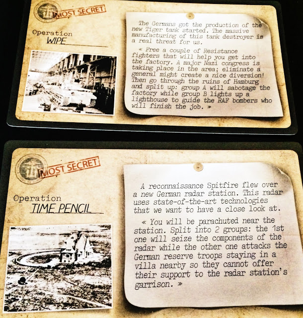 V-Commandos Mission Card