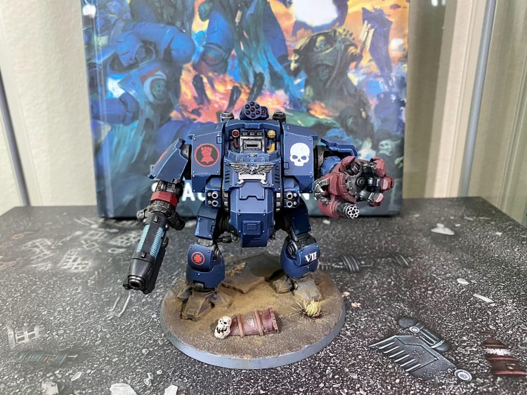 Crimson Fists Redemptor Dreadnought