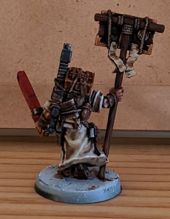 Adeptus Ministorum Preacher Back