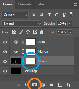 Photogrammetry - Layer mask