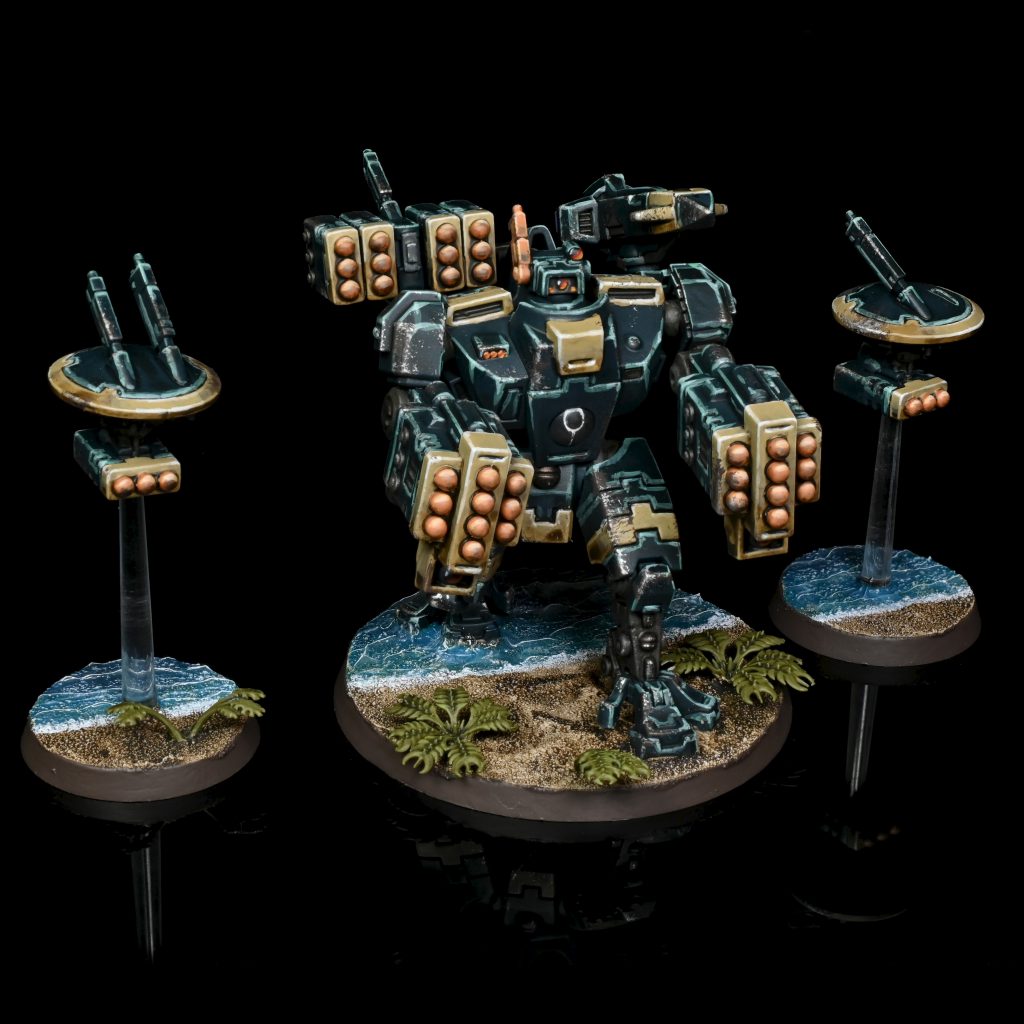 XV88 Broadside Battlesuit. Credit: Rockfish