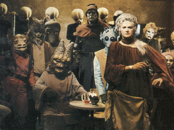 Bea Arthur and some aliens