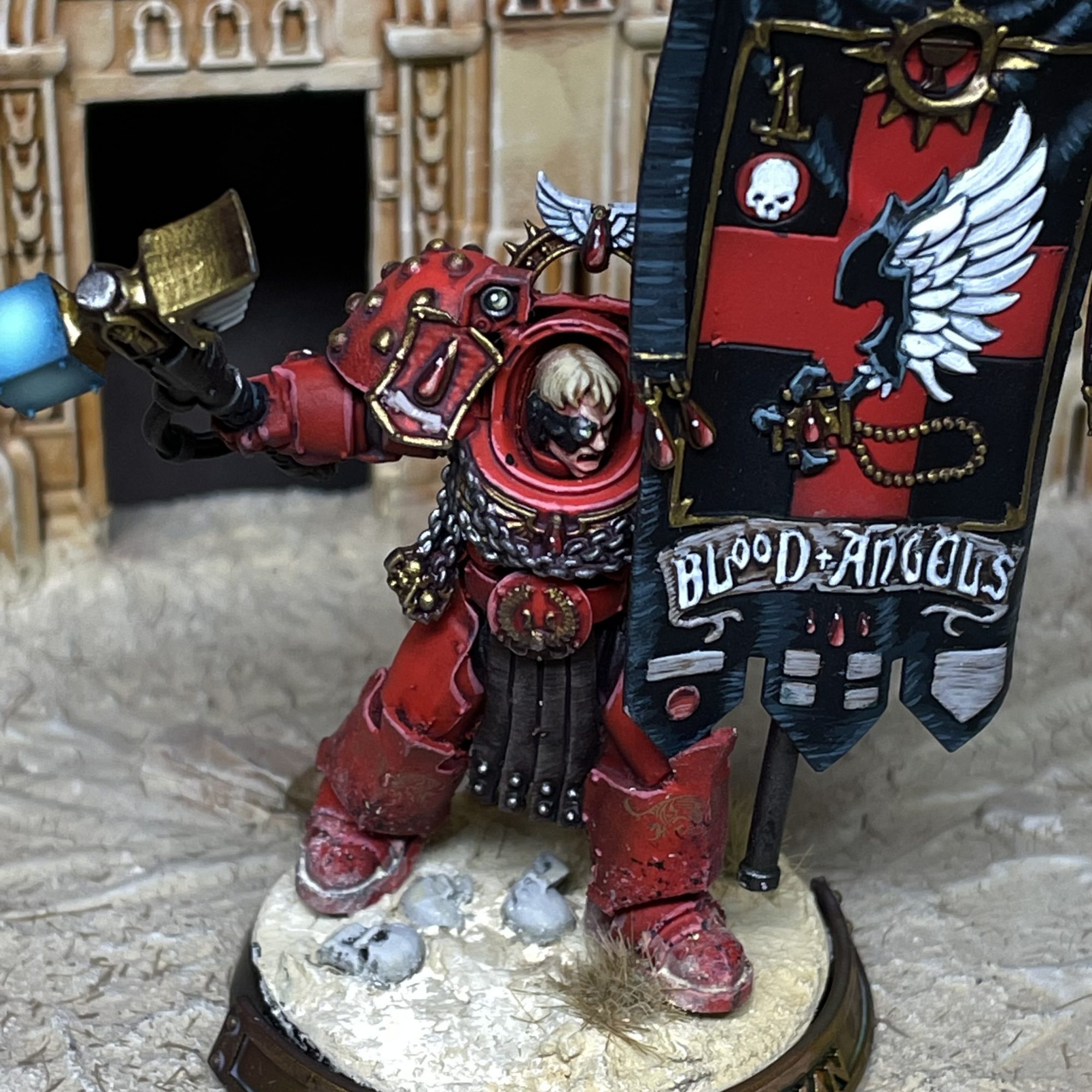 Blood Angels Terminator Ancient - Credit: Colin Ward