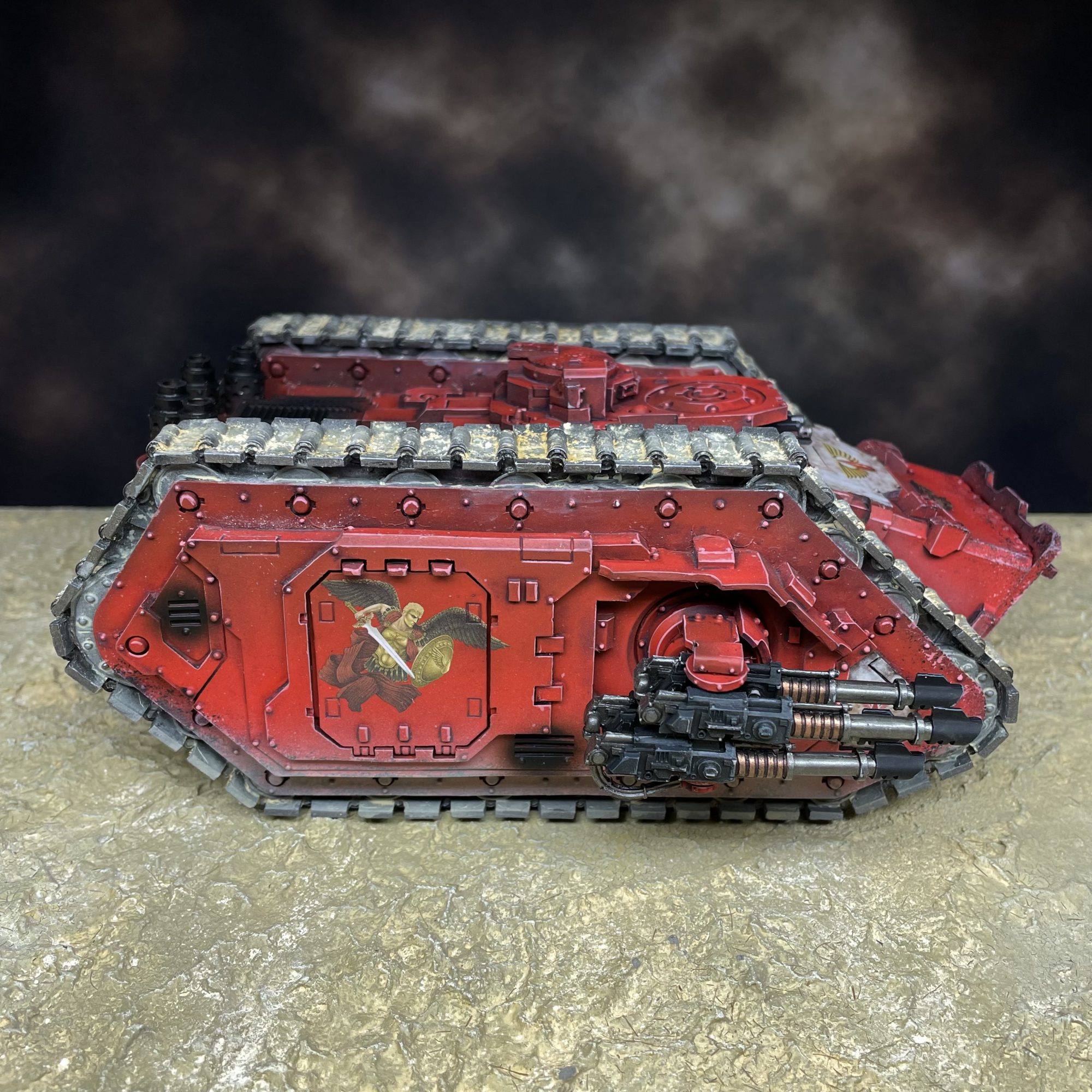 Blood Angels Legion Spartan Assault Tank - Credit: Colin Ward
