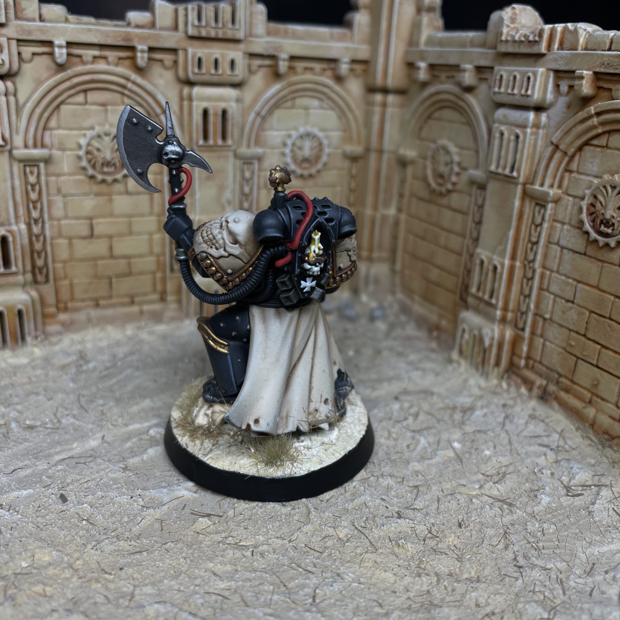 Black Templars Castellan - Credit: Colin Ward
