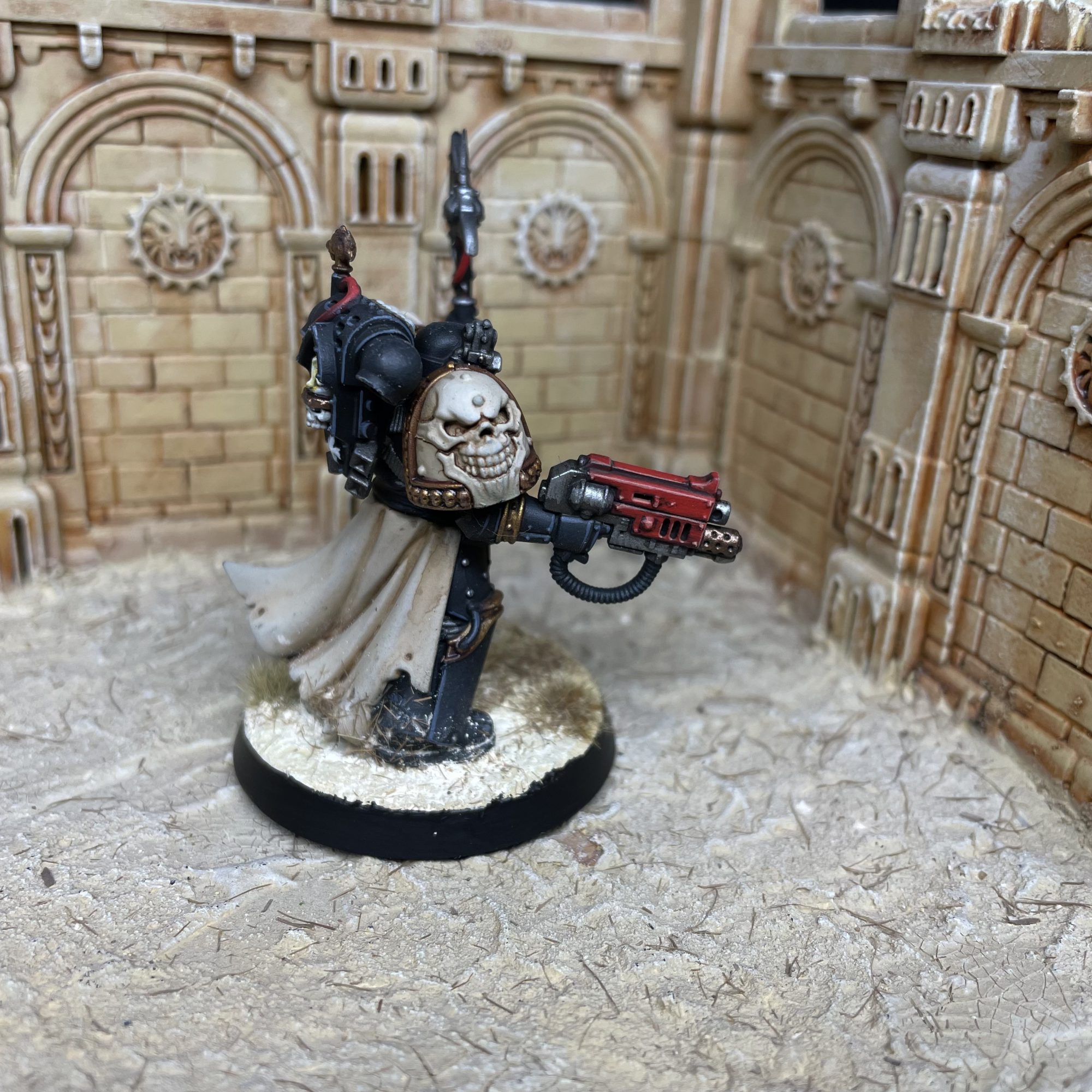 Black Templars Castellan - Credit: Colin Ward