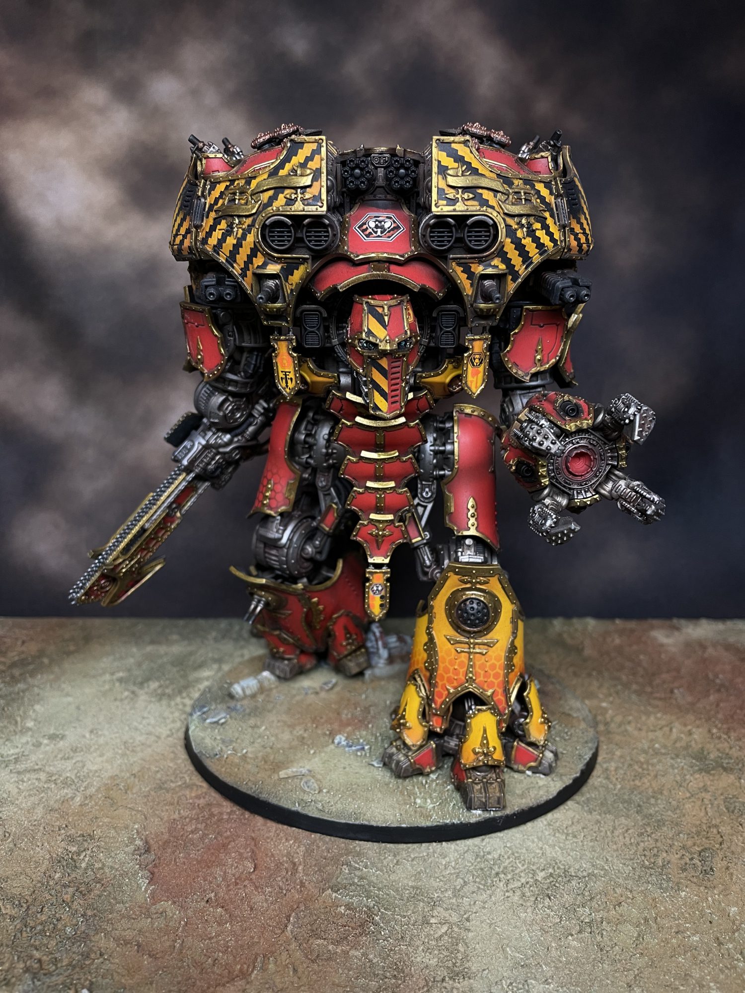 Legio Ignatum Warmaster Iconoclast TItan for Adeptus Titanicus - Credit: Colin Ward