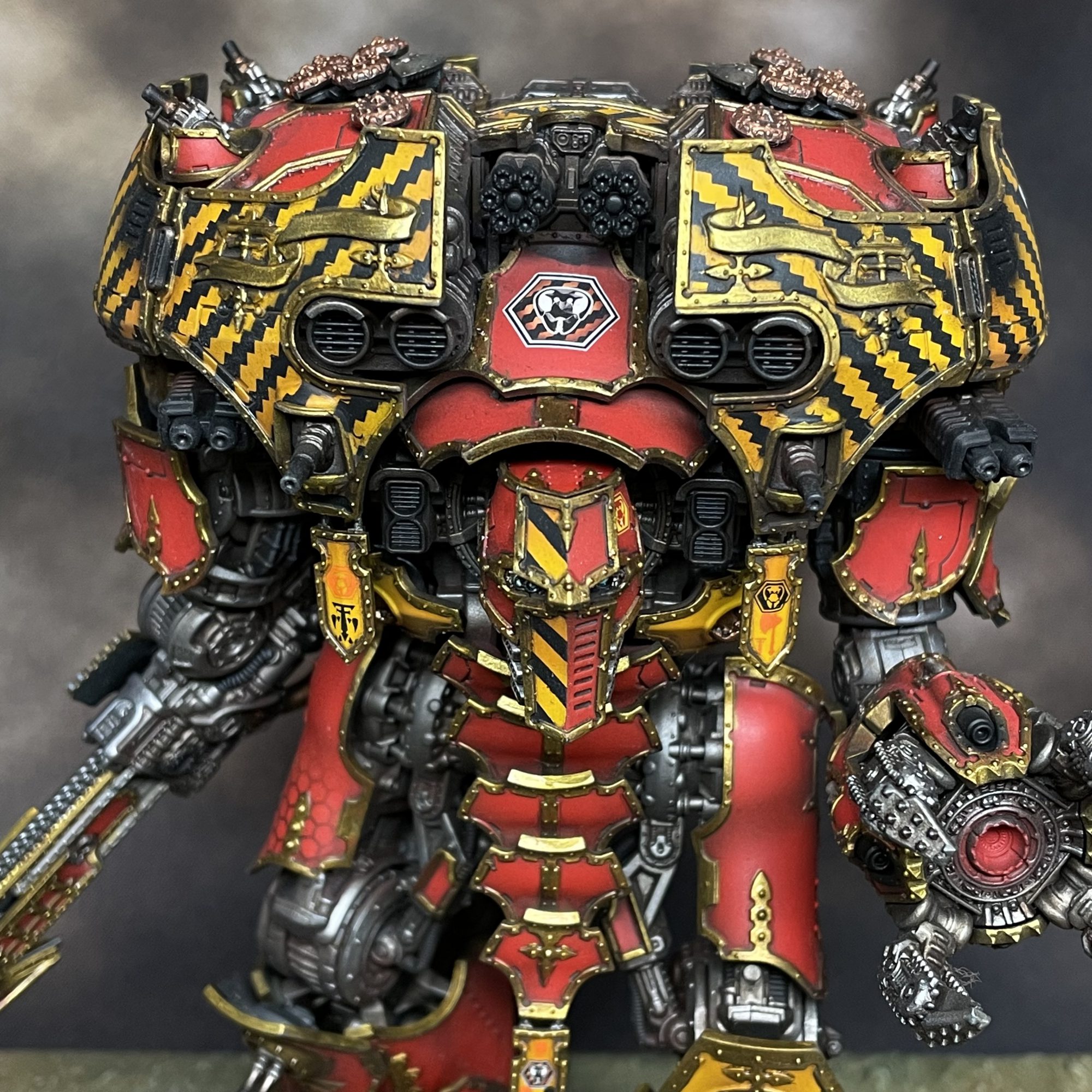 Legio Ignatum Warmaster Iconoclast TItan for Adeptus Titanicus - Credit: Colin Ward