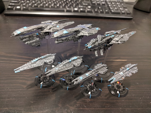 Ilor's Dropfleet UCM, Configuration #1