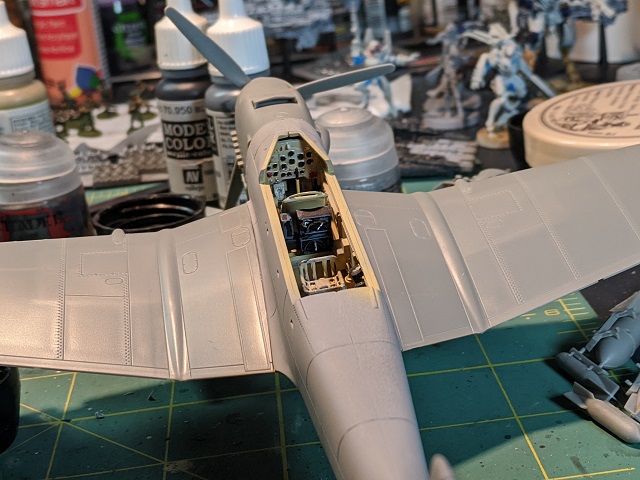 Stuka instrument panel detail