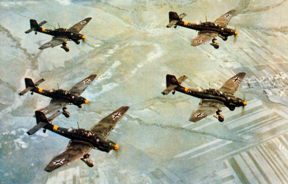 Stukas in color