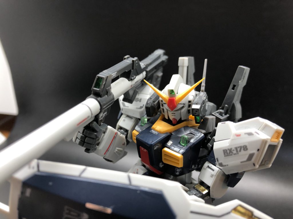 Bandai's RG RX-178 Gundam Mk II. Credit: Greg Chiasson