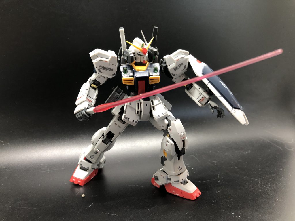Bandai's RG RX-178 Gundam Mk II. Credit: Greg Chiasson