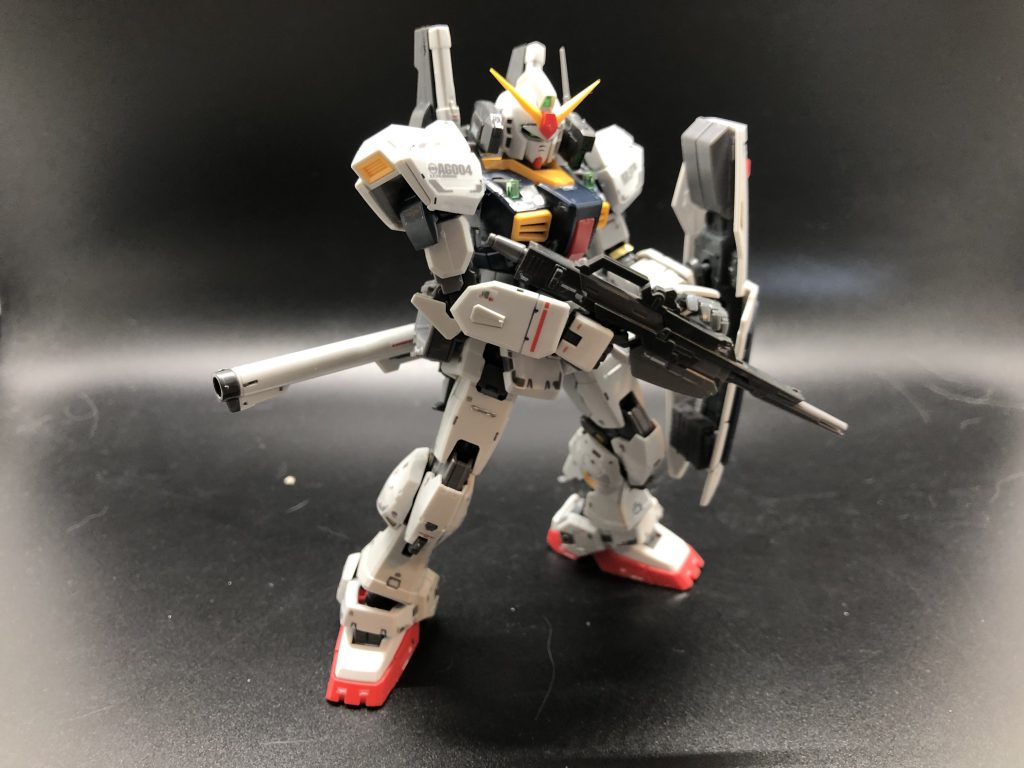 Bandai's RG RX-178 Gundam Mk II. Credit: Greg Chiasson