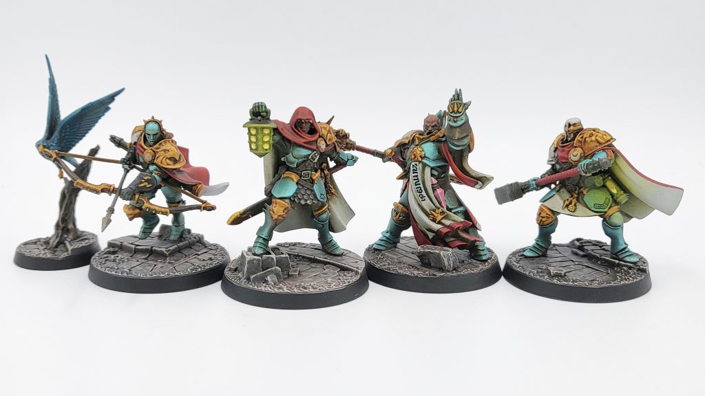 The Heroes of Warhammer Quest: Lost Relics. Credit: Fowler