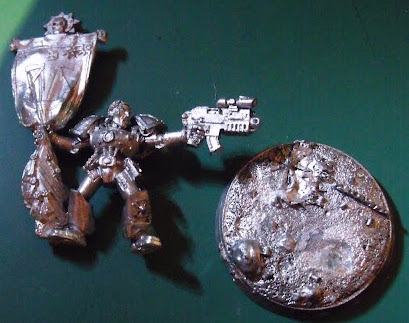 Ultramarines Standard Bearer