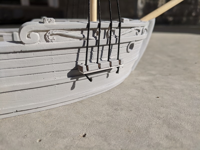 Blood & Plunder modular shroud lines in place