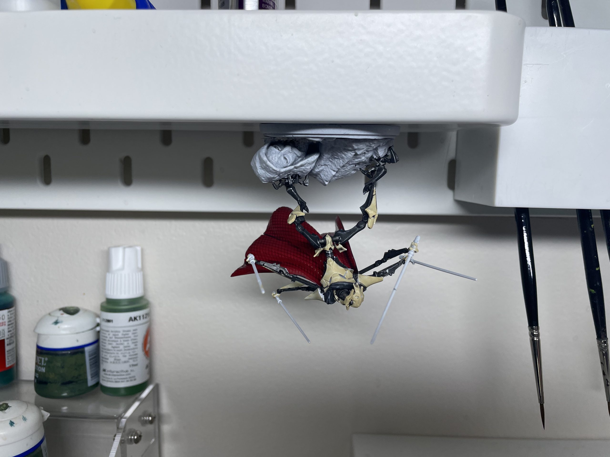 WIP Grievous for Star Wars: Shatterpoint. Credit: McWhat