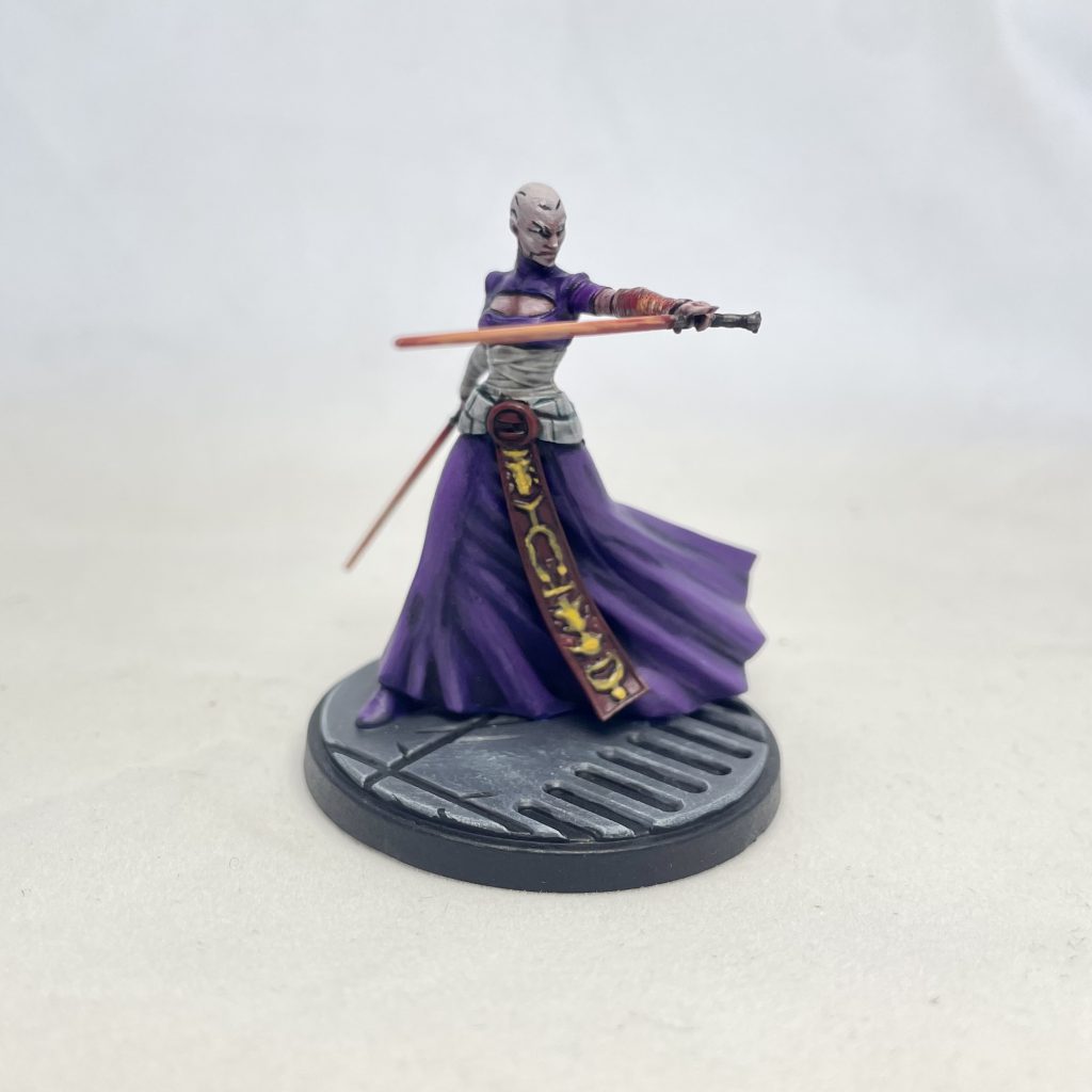 Asajj Ventress for Star Wars: Shatterpoint. Credit: McBill