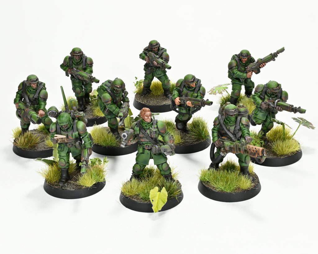 Cadian Shock Troops. Credit: Rockfish