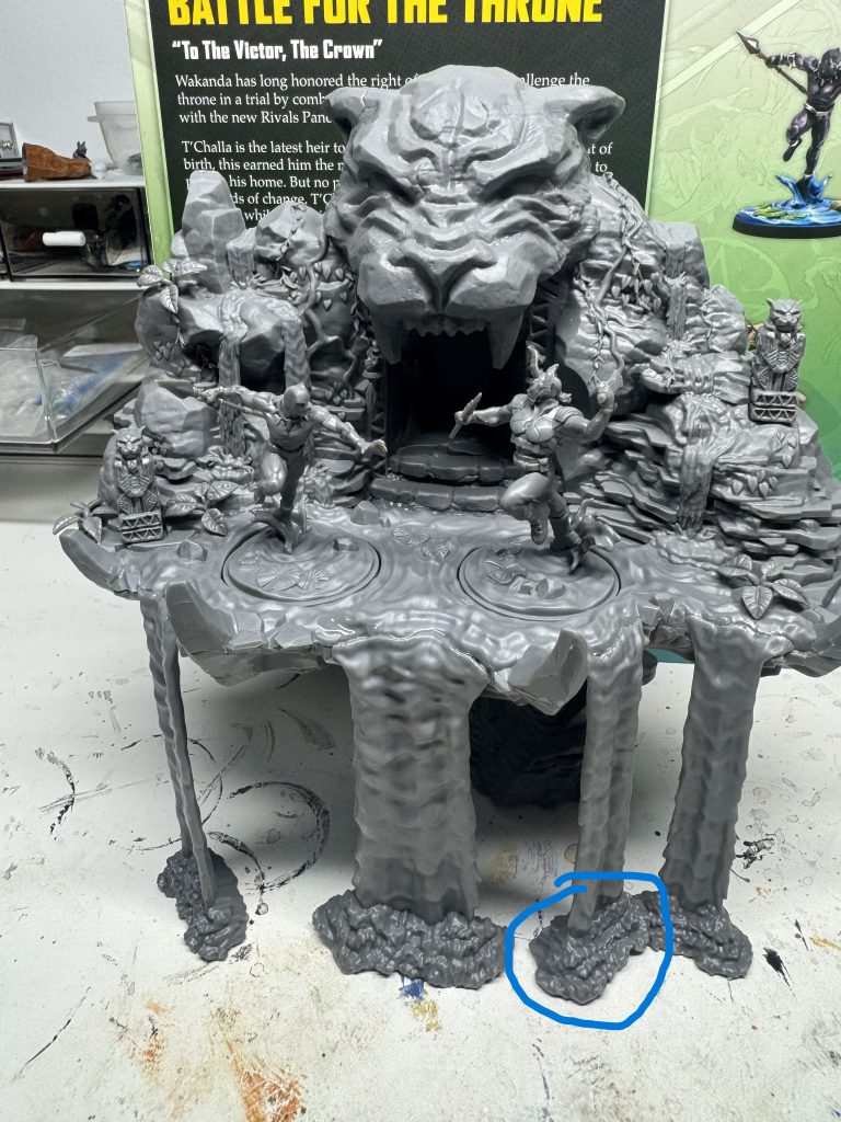 Rival Panels: Battle for the Throne Terrain Assembled Credit: McBill.