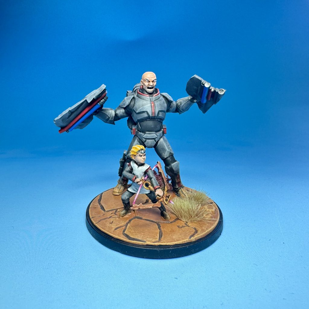 Painted Clone Force 99 Unit Models. Credit: McBill