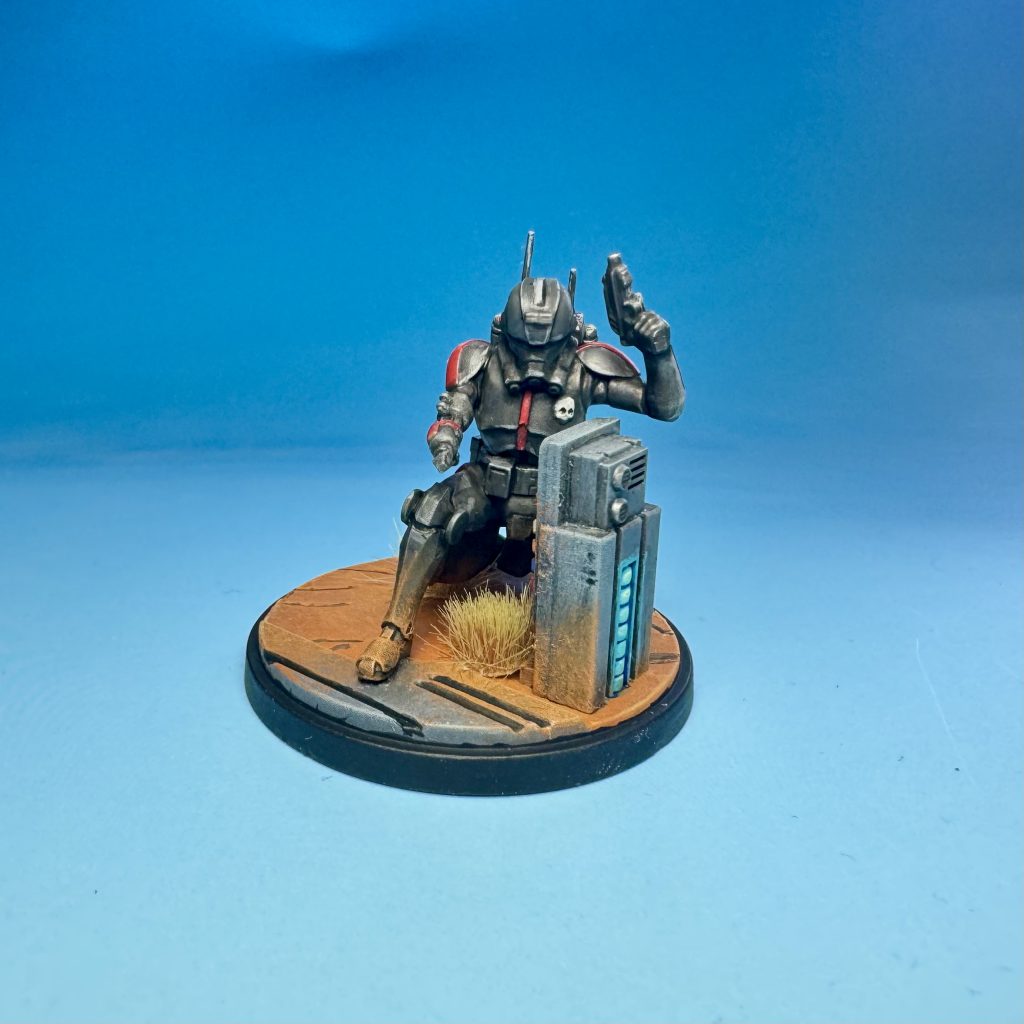 Painted Clone Force 99 Unit Models. Credit: McBill