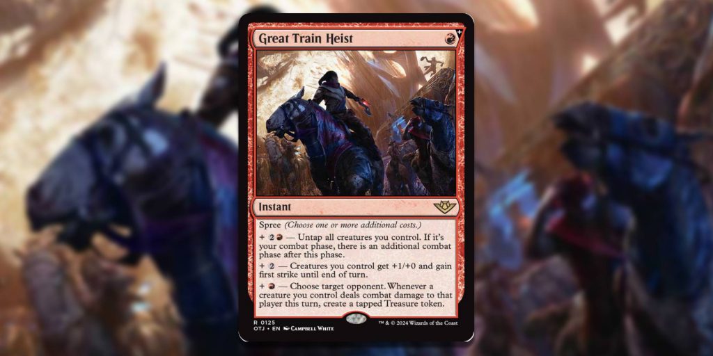 Magic the Gathering card Great Train Heist