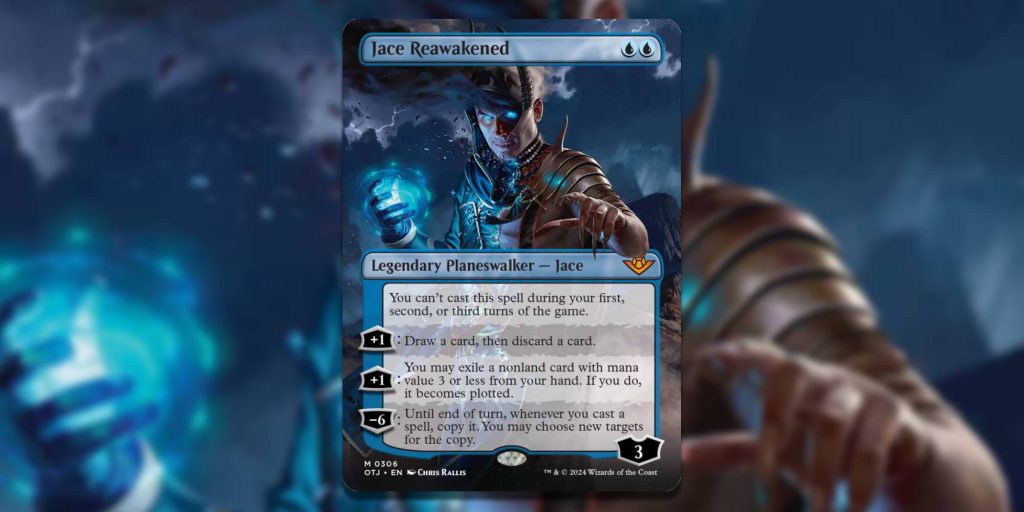 Magic the Gathering card Jace Reawakened