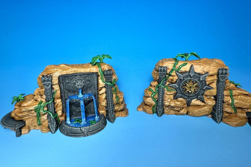 Finished Wakanda Terrain for Marvel: Crisis Protocol. Credit: McBill