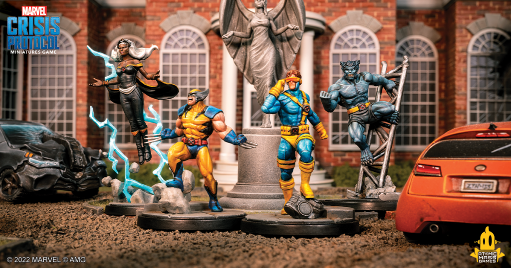 Cyclops and Storm X-Men Models MCP