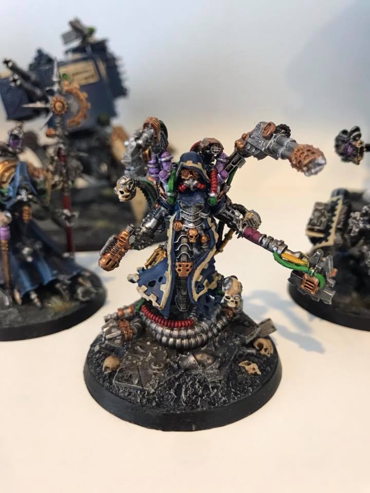 Adeptus Mechanicus Mechanicum Magos. Credit: Magos Sockbert