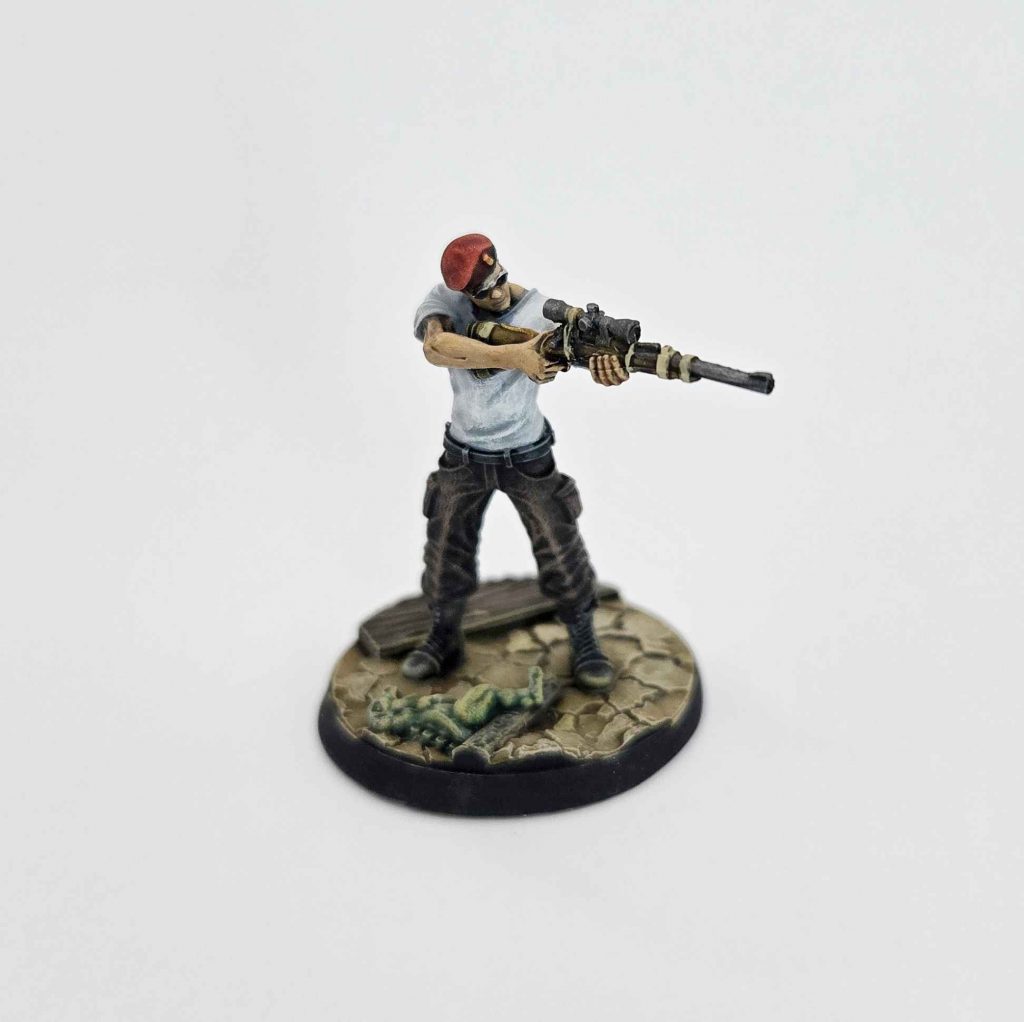 Boone from Fallout New Vegas for Wasteland Warfare and Factions
