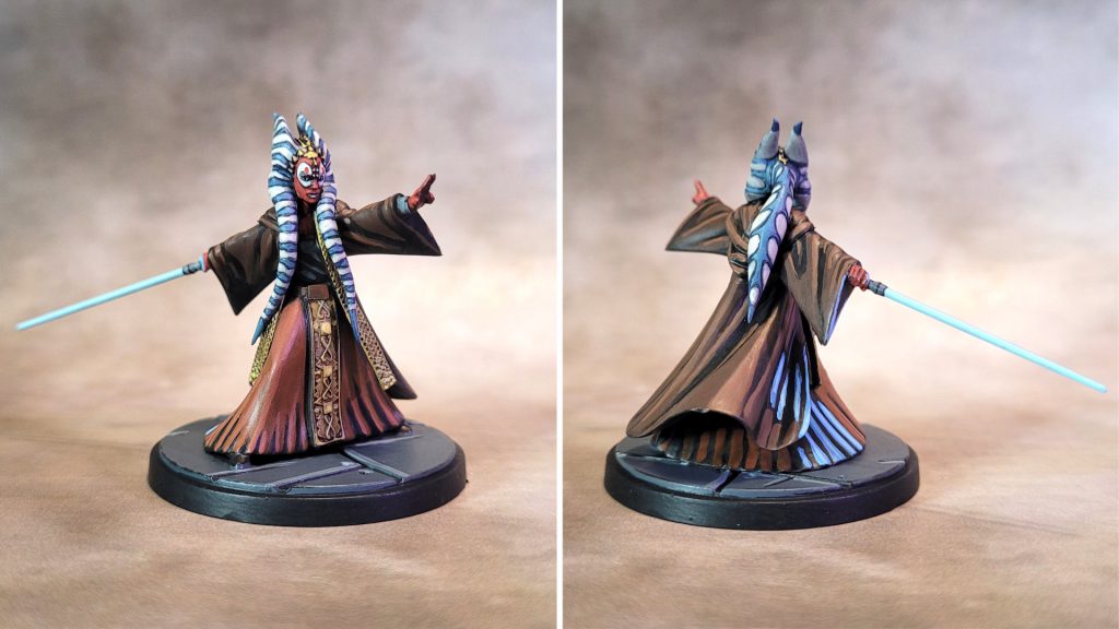 Wisdom of the Council Shaak Ti painted for Star Wars Shatterpoint