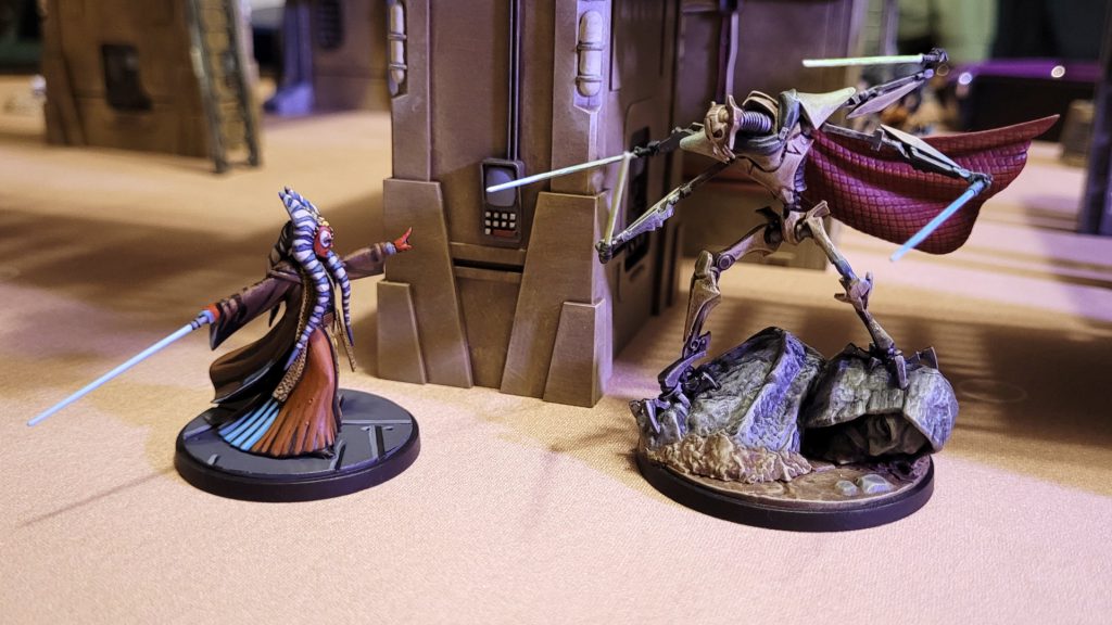 Shatterpoint Shaak Ti and Grievous