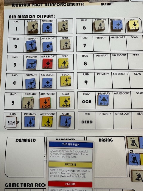 NATO Air Commander air raids