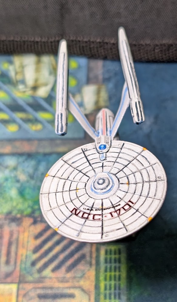 Star Trek, USS Enterprise, Constitution Refit, Constitution II Class, NCC-1701, Contemptor Kevin, FASA, Oldhammer