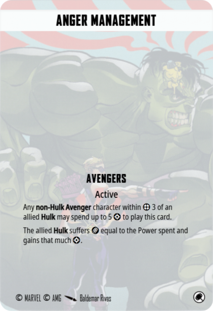 Anger Management Team Tactic Card MCP