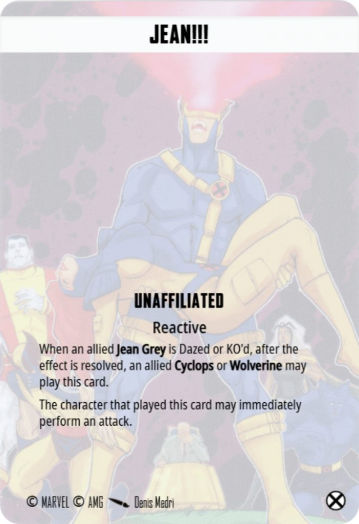 Jean!!! Team Tactics Card MCP