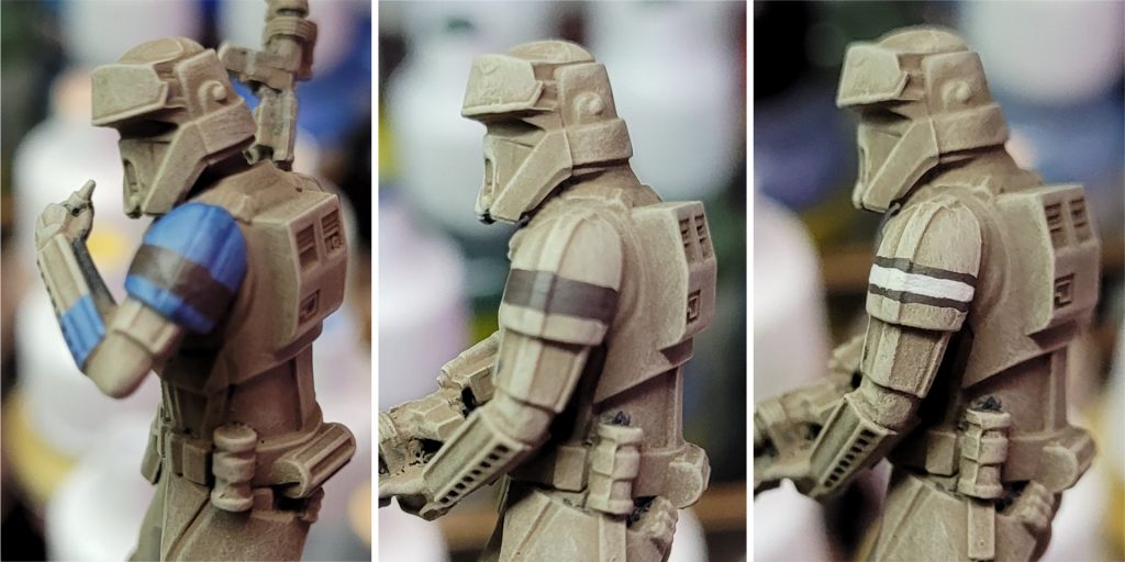 Shatterpoint Shoretrooper stripe detail